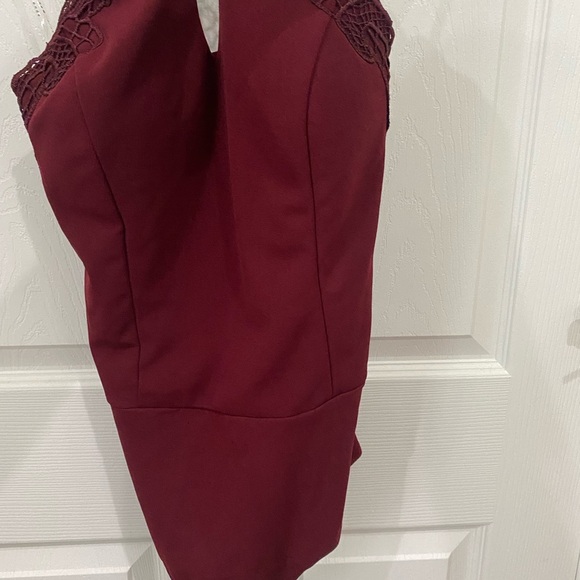 Burgundy Bodysuit Haute Monde NWT - Picture 6 of 7